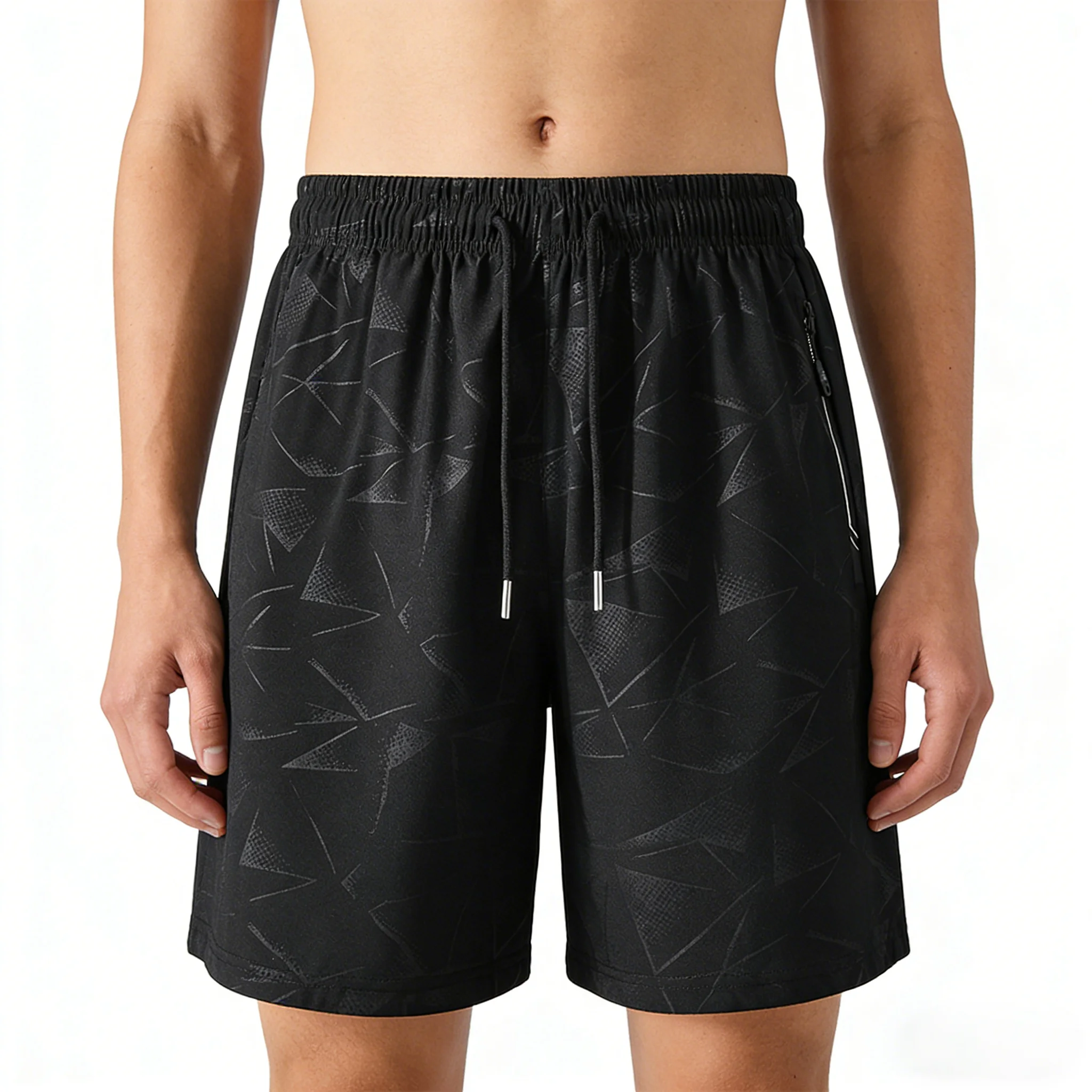 

Men's Lightweight Breathable Sports Shorts Casual Workout Gym Shorts with Drawstring Waist