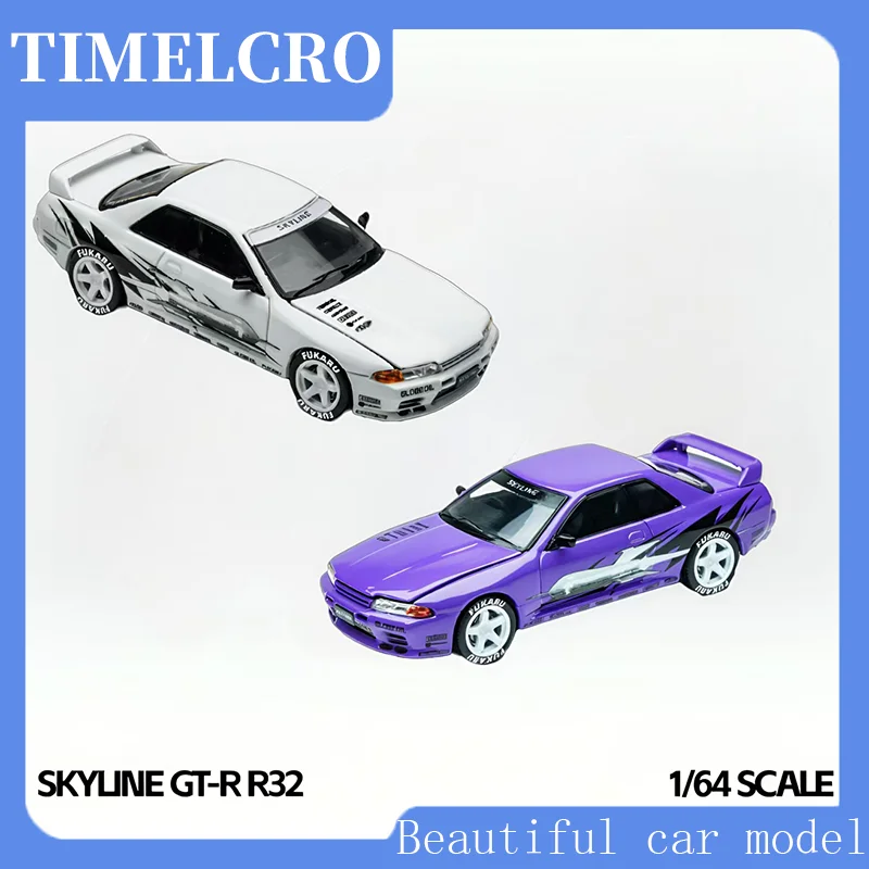 

TimeMicro 1:64 Los Santo Drift Skyline Nissan GT-R R32 Alloy Car Model