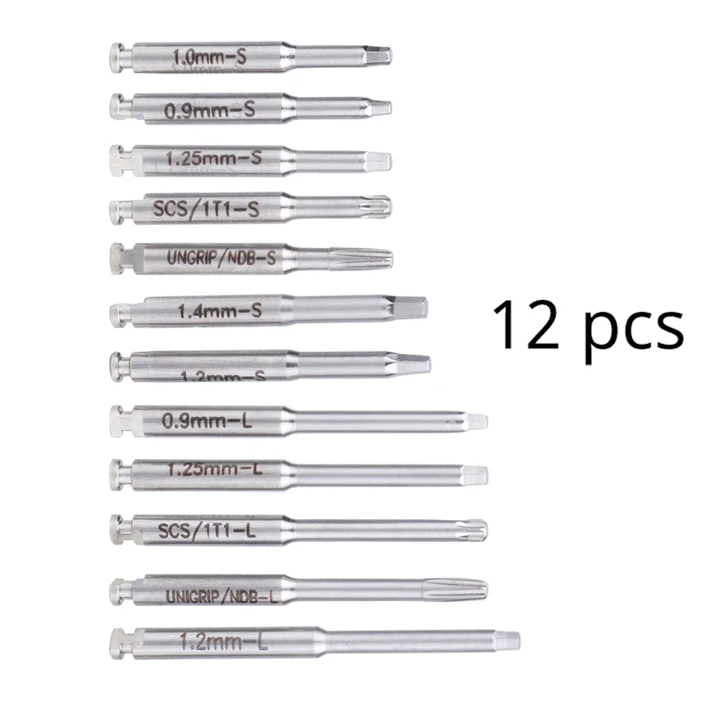 Dentist Tools With 12pcs Drivers Torque Dental Instrument Wrench Handpiece Ratchet Dental Implant Latch Head For Dental Clinic