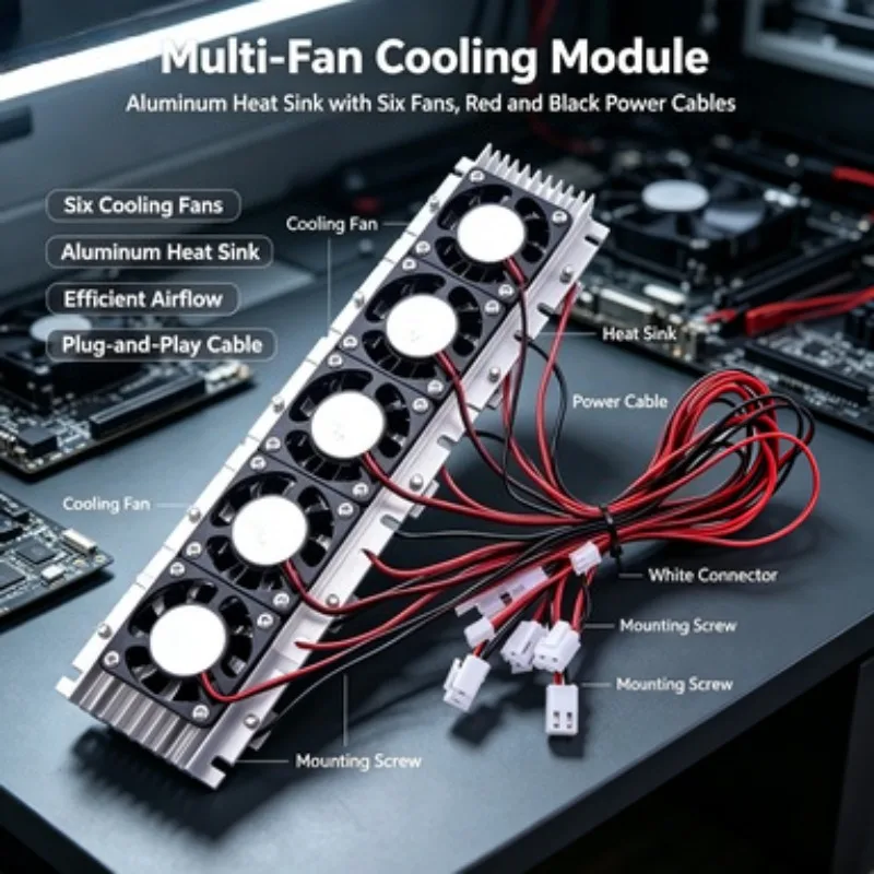 New 360W Thermoelectric Cooler DC12V Peltier Chip Air Cooling System Mini Semiconductor Air Conditioner Finished Unit