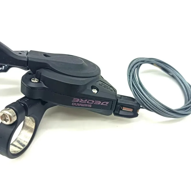 SHIMANO DEORE SL M6100 يمين 12 سرعة SL-M6100 RAPIDFIRE PLUS رافعة تحول يمين المشبك الفرقة 12s 12 فولت المحولين