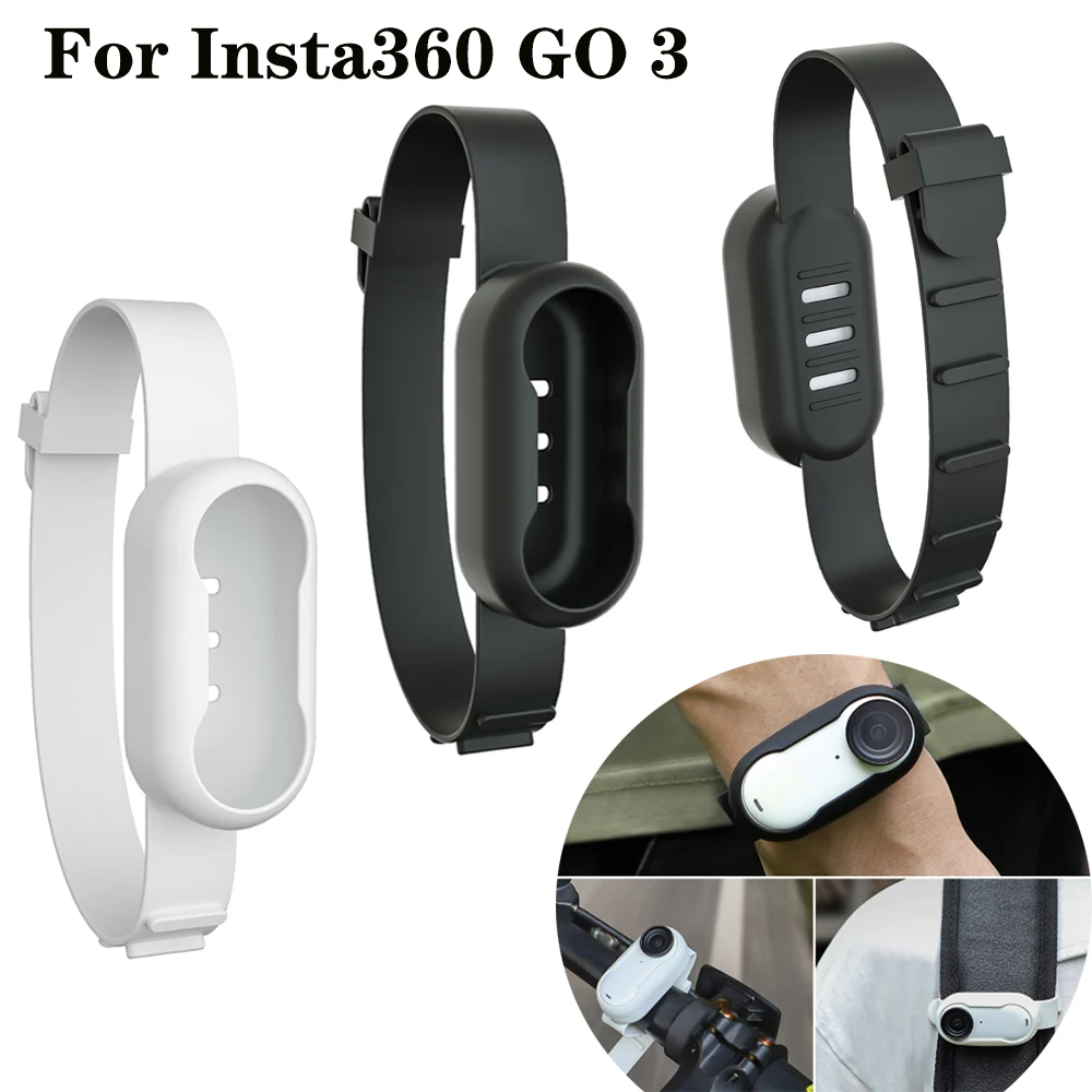 

Multifunctional Hand Strap For Insta360 GO 3 Camera Expansion Silicone Sleeve Wristband Bicycle Strap for Insta360 GO 3 Parts