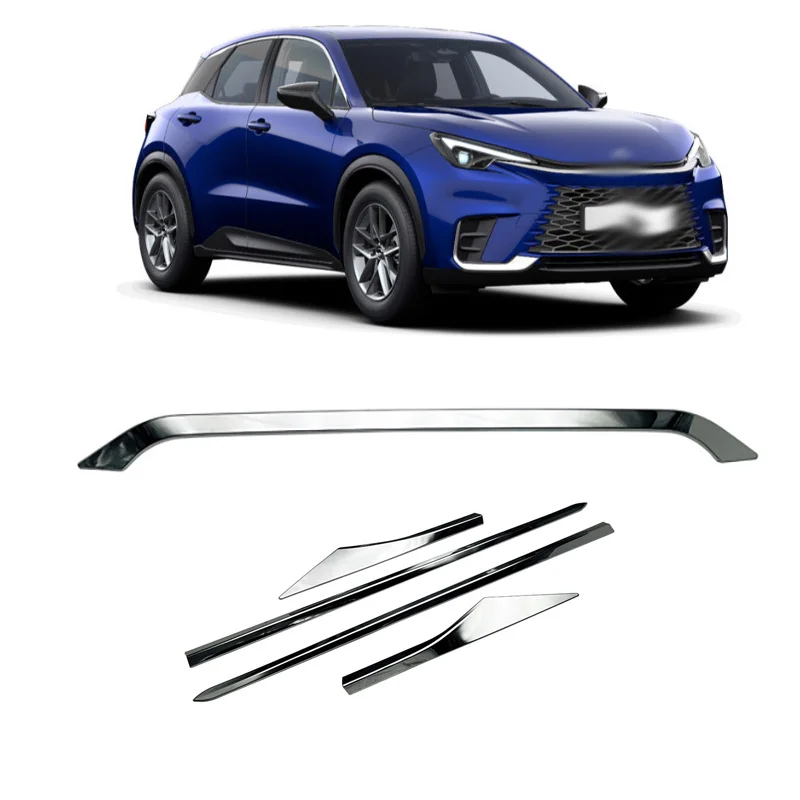

For Lexus LBX 2024 2025 Chrome Side Door Body Molding Line Cover Protector Trim Rear Trunk Lid Protector Trim Car Accessories