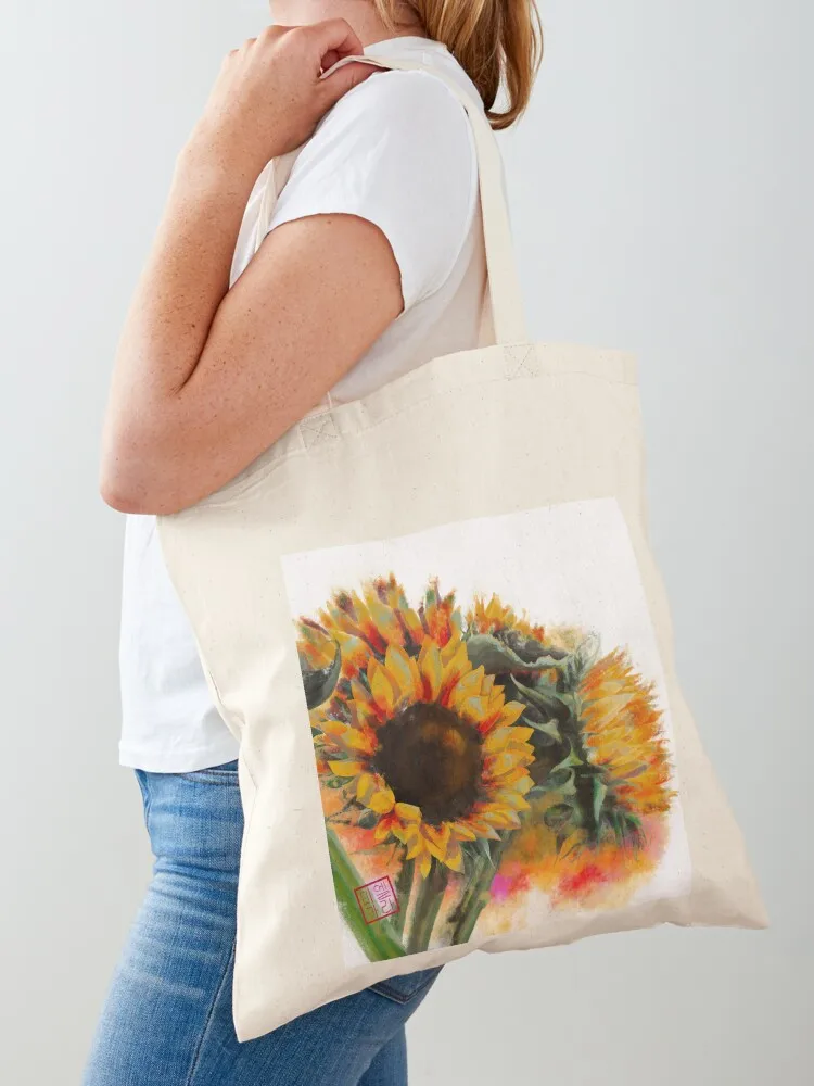

Blooming with you Tote Bag reusable shopping bags shopping bags foldable tote bags aesthetic eco bag folding