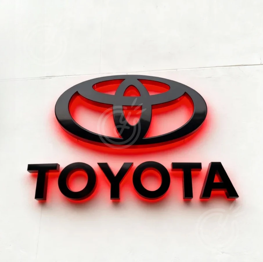 Insegna a LED personalizzata Segnaletica con logo tagliato al laser retroilluminato aziendale 3D illuminata indirizzabile per pubblicità in ufficio Neon Bar Bar Barber