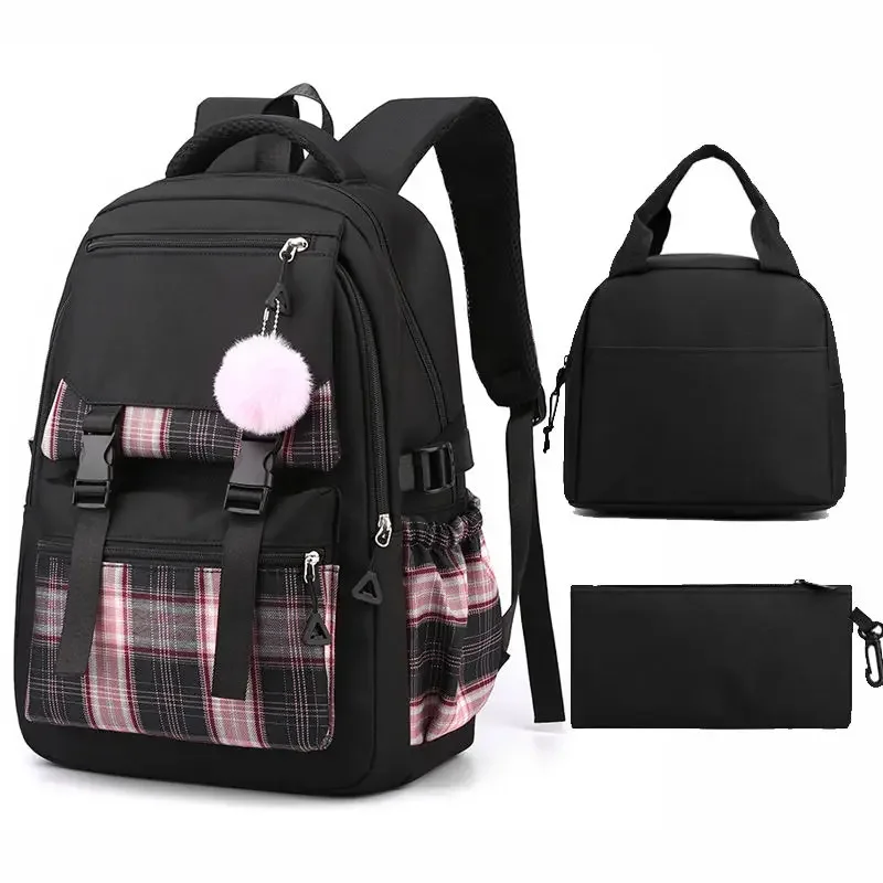 2024 Hot Sales School Bags for Paimery School Students Girls Large Capacity Children's Bags Lightweight Washable Travel Backpack