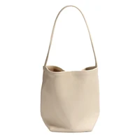 MENDY Bucket Bag Large Women's Bag Tote Bag Shoulder Bag Luxury Designer Genuine Leather Handbag Japanese Popular Bag Soft Row