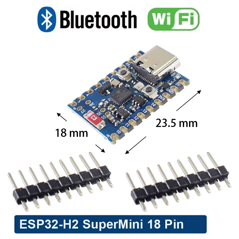 Single-Core SuperMini ESP32-S3 ESP32-C3 ESP32-H2 ESP32-C6 Development Board Modules Super Mini WiFi BT Bluetooth Module