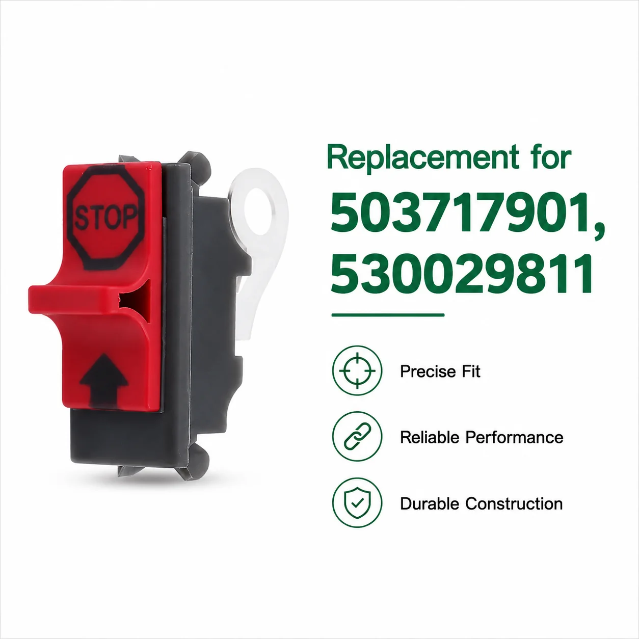 Air Filter Fuel Line Spark Plug Switch Tune Up Kit For Husqvarna 246 254 257 261 Chainsaw Parts Accessories - Replaces 530029811