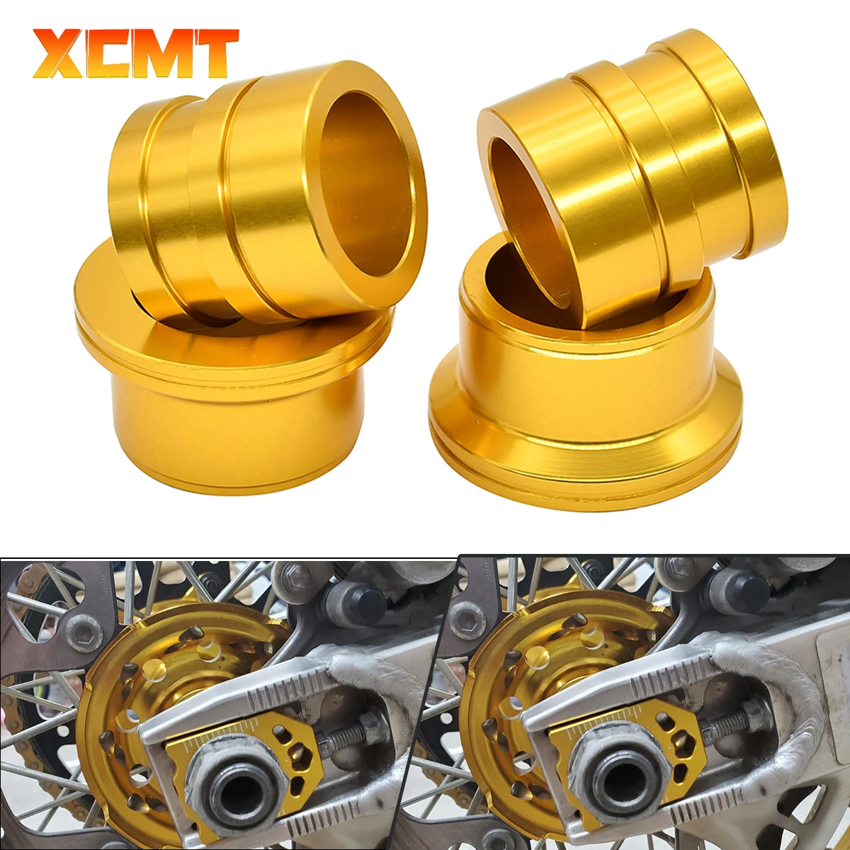 

Motorcycle CNC Aluminum Front And Rear Wheel Hub Spacer For Suzuki RMZ450 RMX450Z RMZ250 RMZ 250 450 RMX 450Z 2005-2010-2024