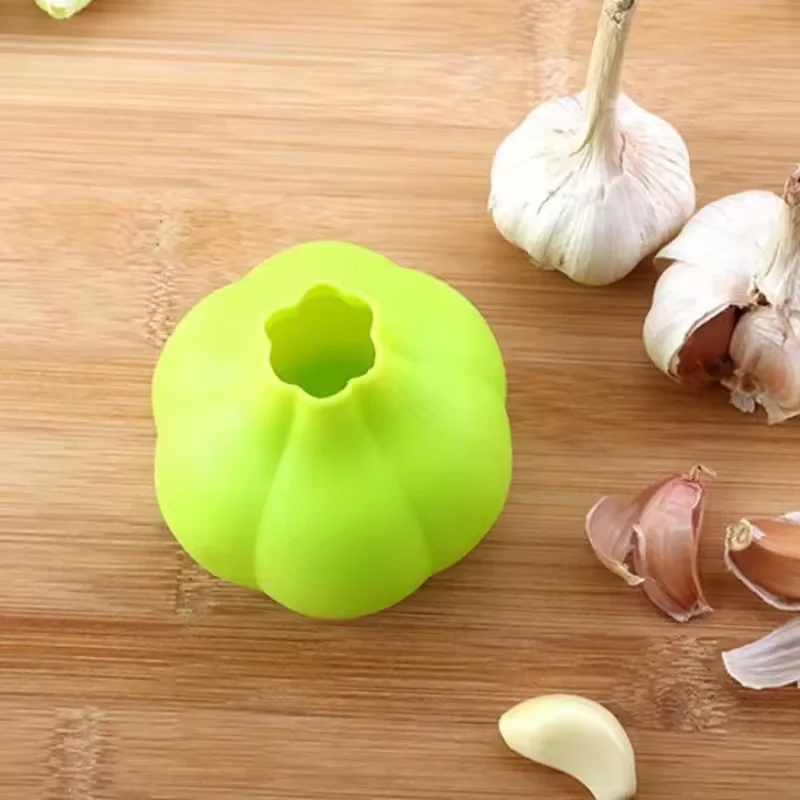 Garlic Peeler Kitchen Tool Silicone Soft Garlic Peeler Garlic Peeling Tool Simple Convenient Fast Garlic Prep Kitchen Gadgets