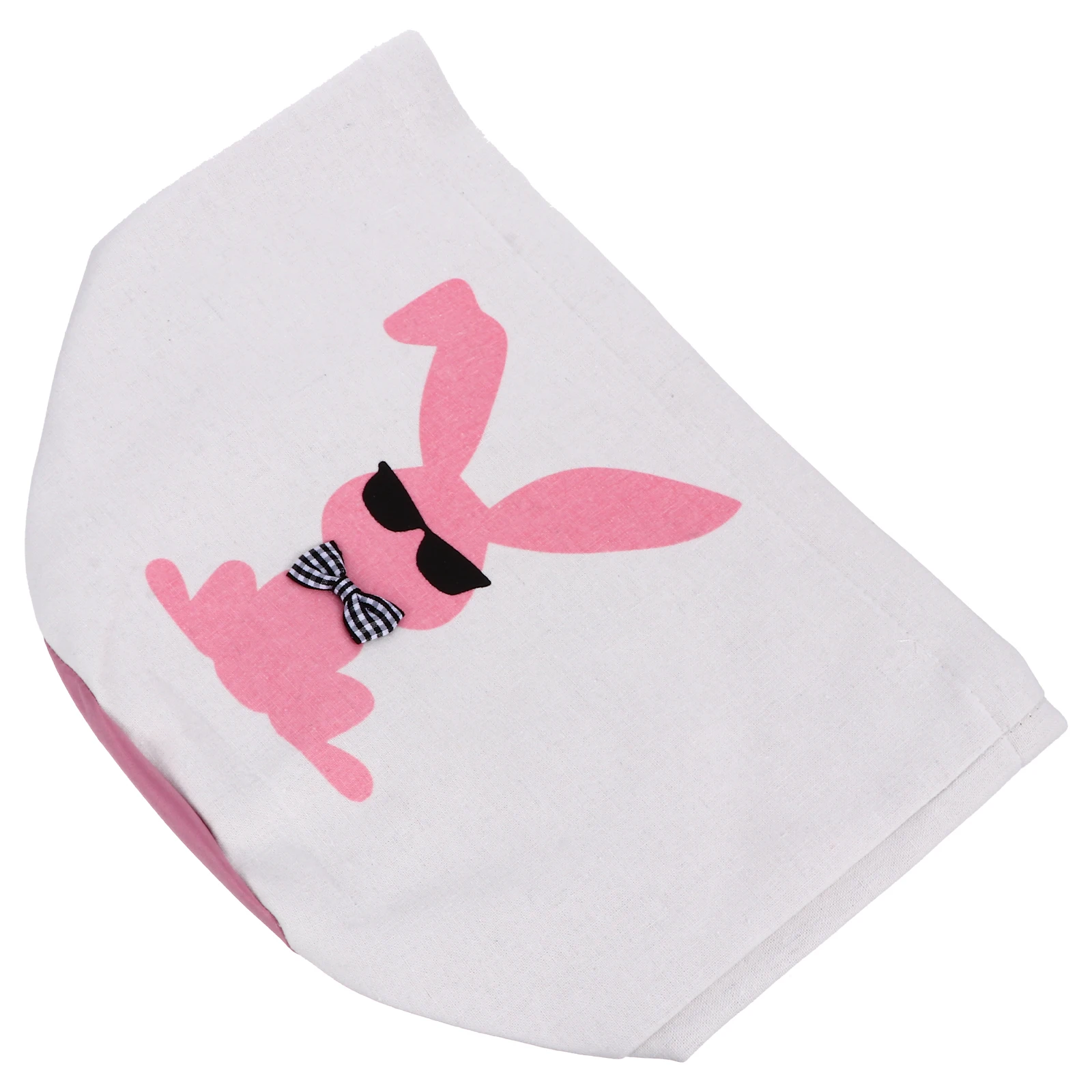 

1pc Rabbit Bucket Easter Candy Pouch Canvas Bags Bunny Storage Organizer Durable Rabbit Pattern Kids Adults Gifts Container