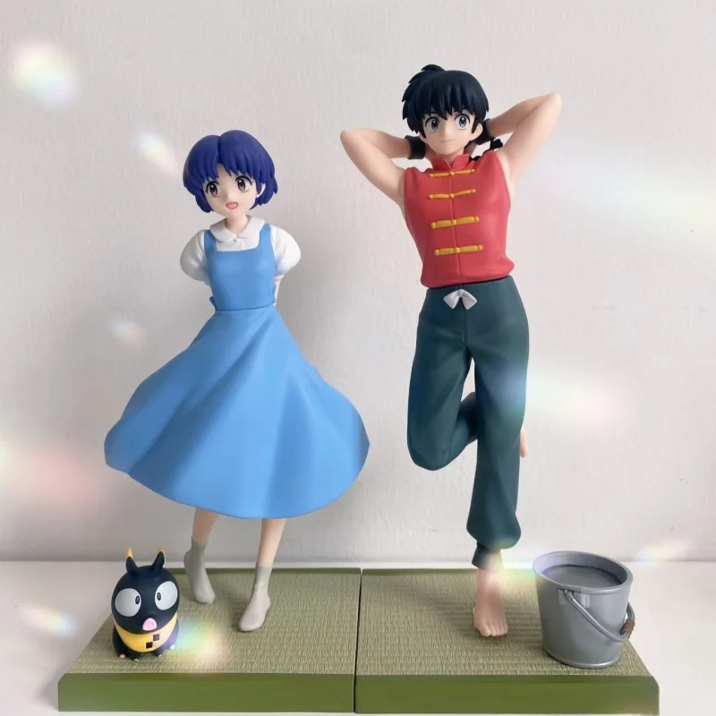 

High Quality Original Genuine Model Bandai SEGA Luminasta Ranma 1/2 14x18cm Shampoo Figure Anime Figurine Collections Toys Gifts