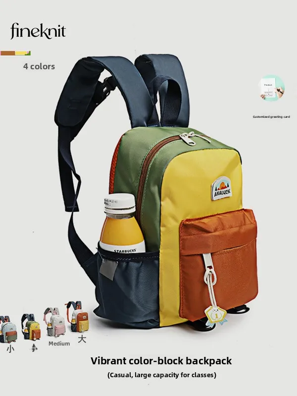 Leggero casual da donna Bapa grande capacità borsa più carina borsa da scuola Faion Sweet College Sle chiusura con cerniera Bapa
