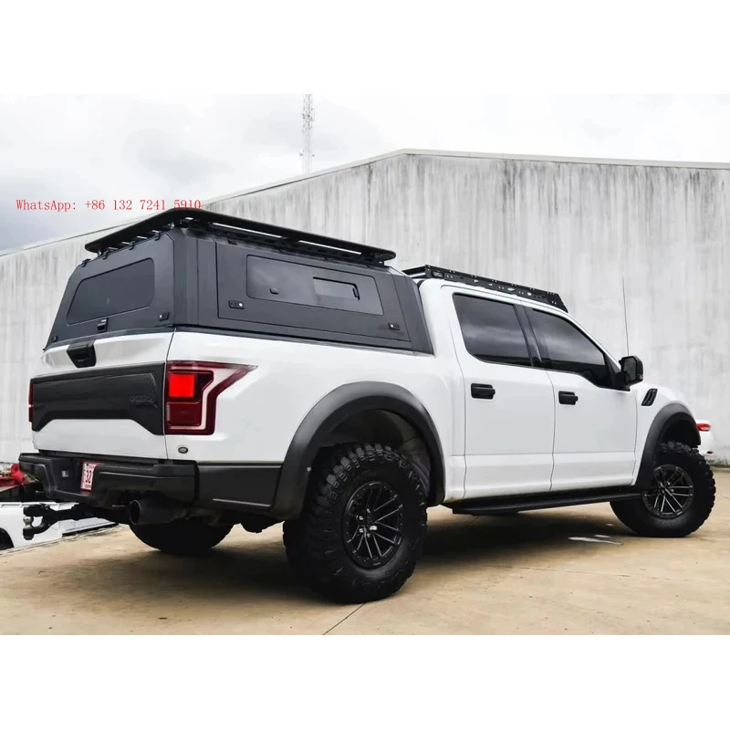 

Factory direTailored Sizes Anti Rusted Waterproof Aluminum Canopy for HILUX Tonneau Cover Modify Upgrade Hard Top Camper Shell
