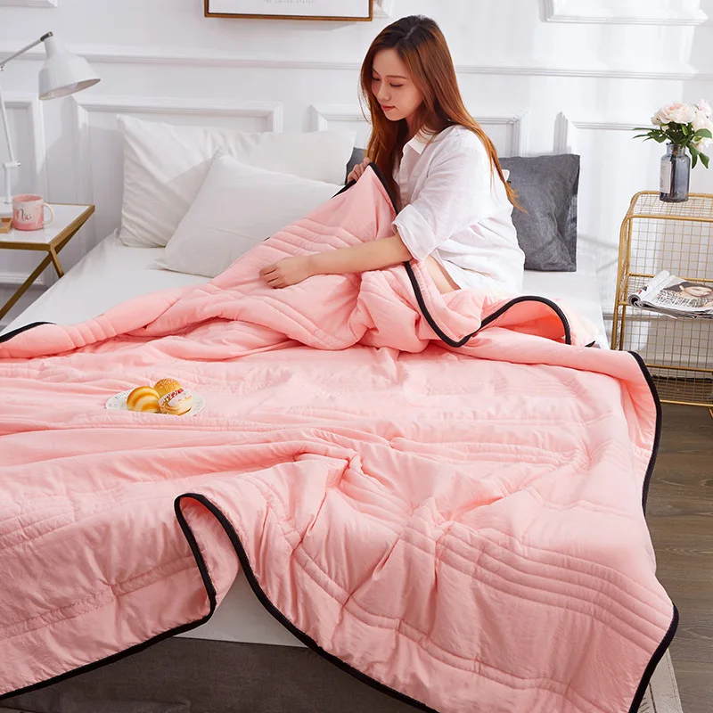 

YanYangTian Summer Ice Cool Thin Quilt Comforter Soft Air conditioning Quilt/Duvet/Blanket Bed duvets 150 single bed quilt