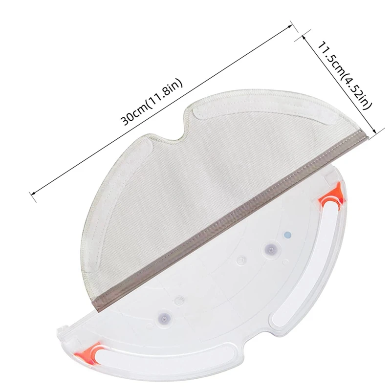 12X parti di ricambio Mop panno pad per Xiaomi Roborock Q7 Max Q7 Max + T8 Robot aspirapolvere accessori