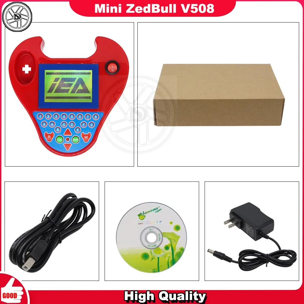 

Newest V508 Super Smart Mini ZedBull Car Transponder Key Programming Mini Zed bull Chip Copy Read Pin Code