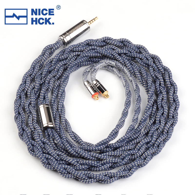 NiceHCK StarDream 6N OCC Copper HiFi Earphone Cable MMCX/2Pin 3.5/2.5/4.4mm for HOLA Zero KATO Winter MK4 Cadenza Aria A5000 F1