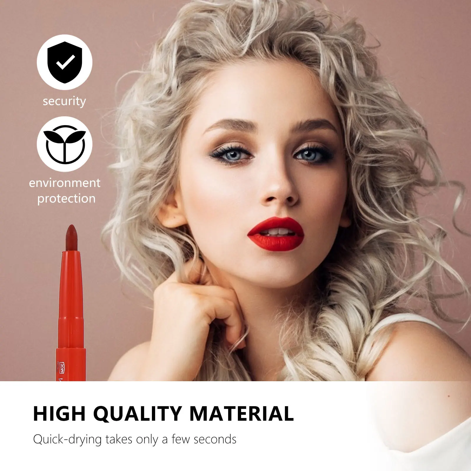 12Pcs Eyeliner Set Long-Lasting Waterproof Auto-Rotating Liner Pens 12- -Drying Eyeshadow Makeup Kit Professional