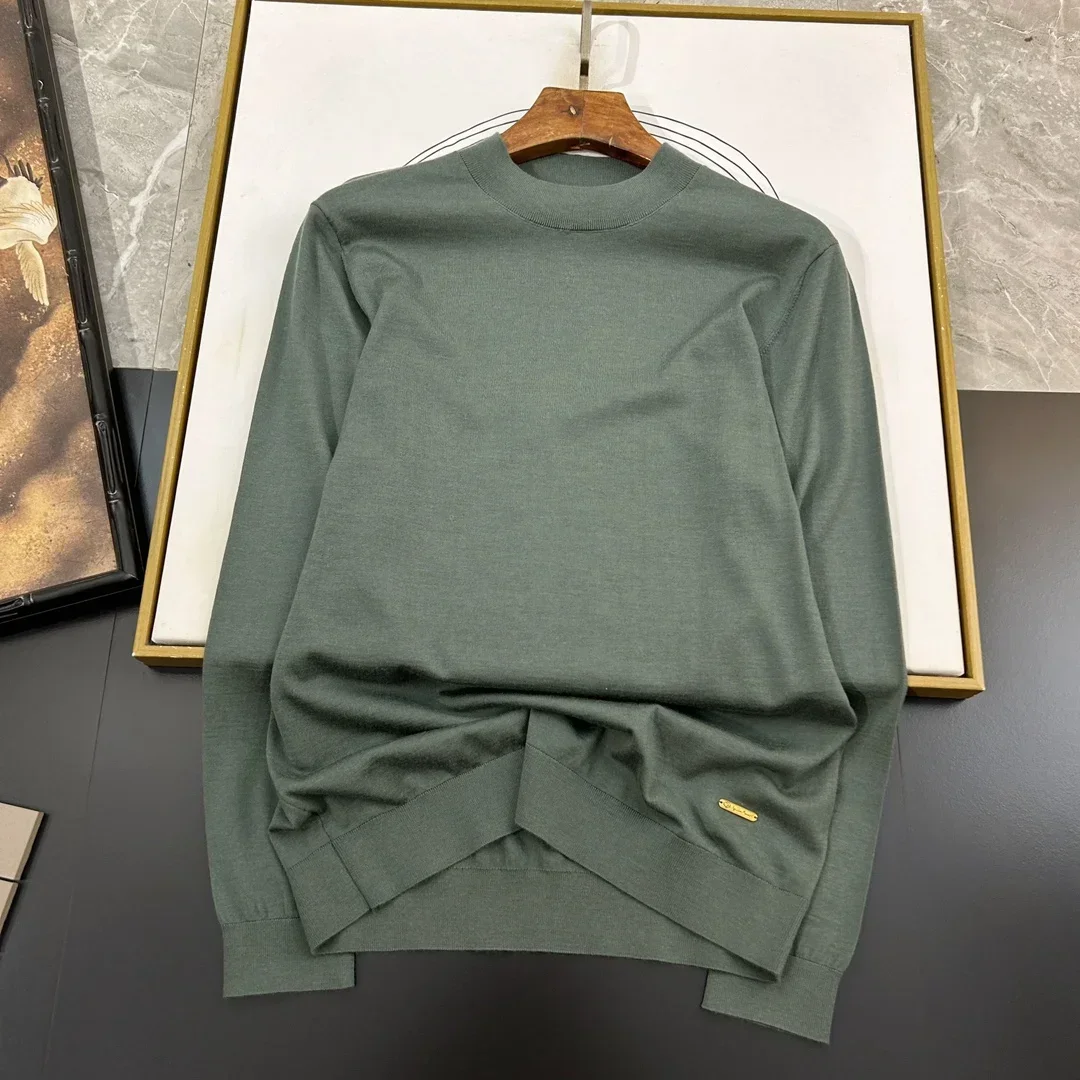 BILLIONAIRE BLKA CPTG T-Shirt wool men 2025 Autumn Winter new outdoors keep warm elasticity comfortable size M-XXXL long sleeve