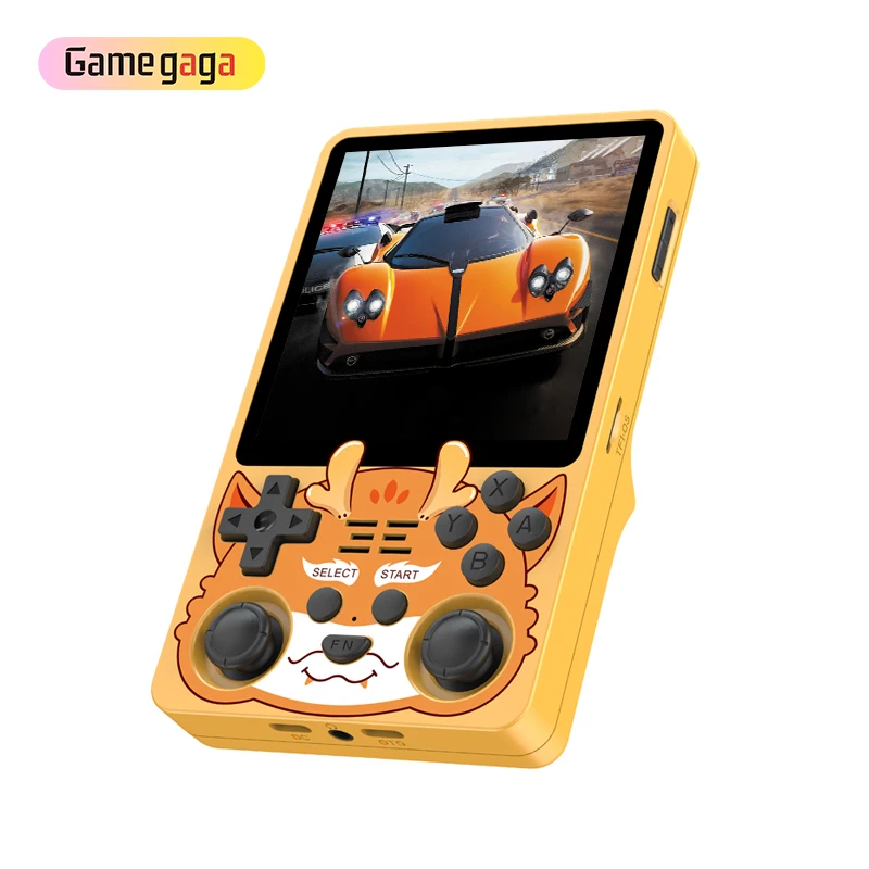 Ye Powkiddy RGB20SX Handheld Game Console 4 Inch Screen 10000 Games TV Output Classic Video Gaming Console