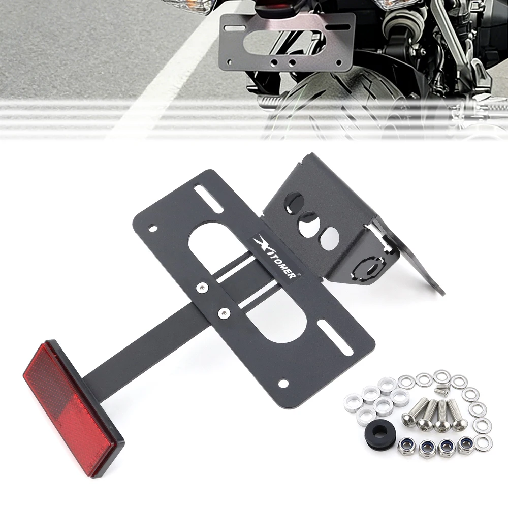 

For Kawasaki Z900RS 2018 2019 2020 2021 2022 2023 2024 Motorcycle Rear Tail Tidy Fender Eliminator License Plate Holder Bracket