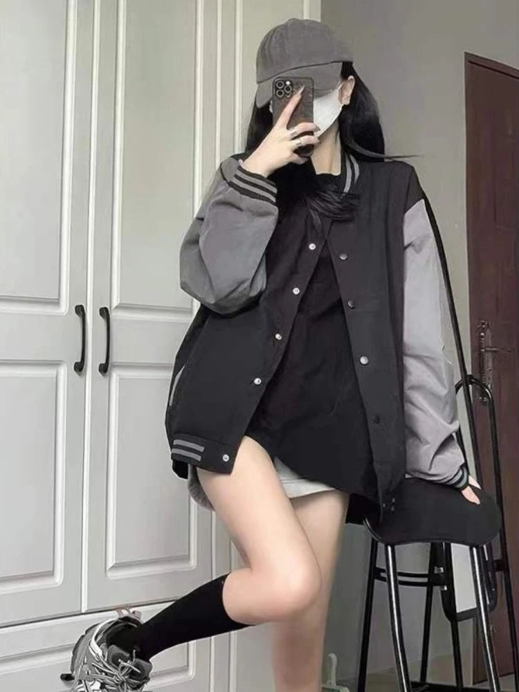 سترة بيسبول عصرية خفيفة الوزن لعام 2025 سترة نسائية للربيع والصيف للأشعة فوق البنفسجية فضفاضة تناسب ملابس الشارع المعزولة القابلة للتنفس #4