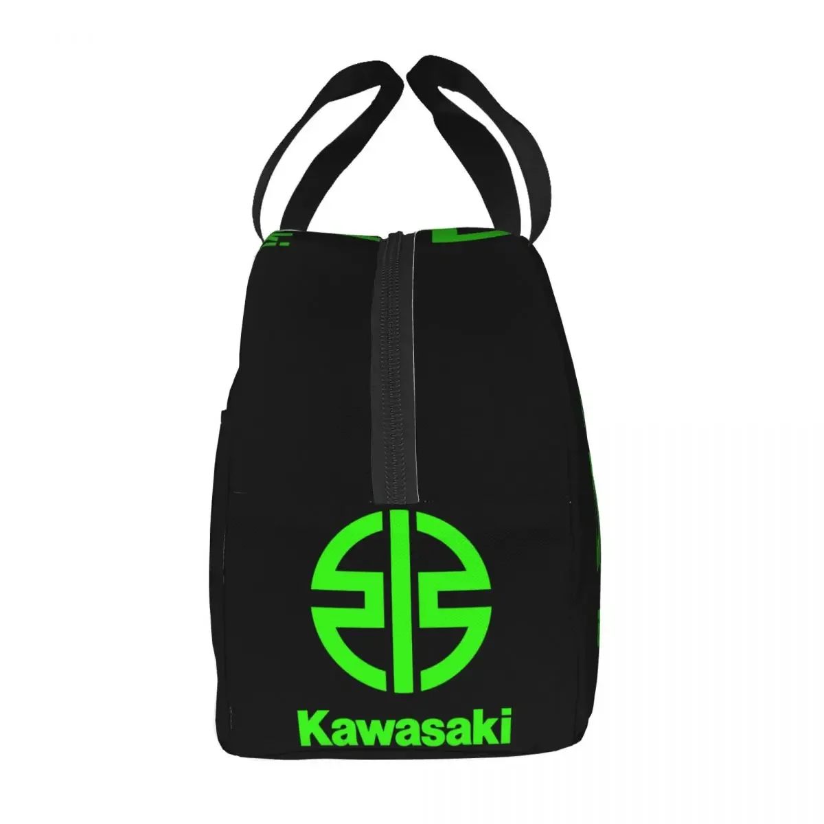 Custom Motorcycle Sport Racing Kawasakies Thermal Insulated Lunch Bags Resuable  Container for School Storage Food Box