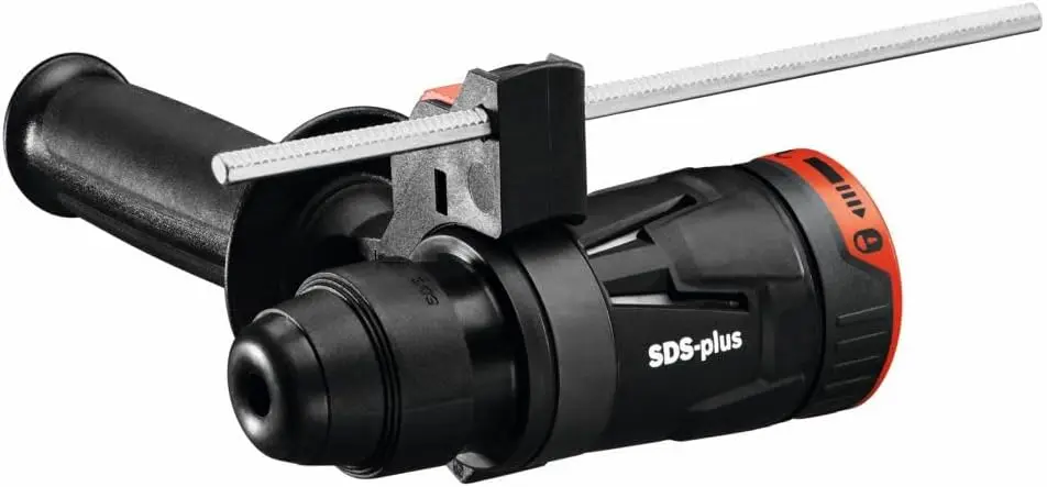 

GFA18-H SDS-plus Rotary Hammer Attachment with Side Handle,Black