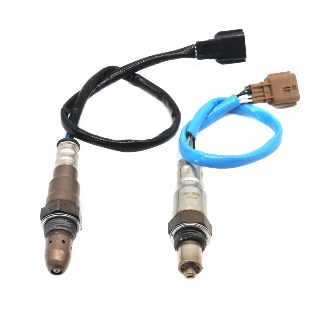 2x Car Up&Downstream Lambda Oxygen O2 Sensor 22693-5RB0A 226A0-5RB0A For Nissan Kicks 1.6L Versa 2018-2022 226935RB0A 226A05RB0A