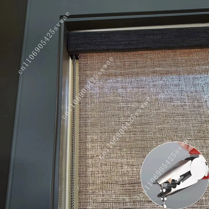 2020 مكونات الستائر الدوارة 4.5 ملم # 10 كماشة تجميع سلسلة خرز النيكل لا نهاية لها مع أداة القطع للانضمام ذو طيات #2