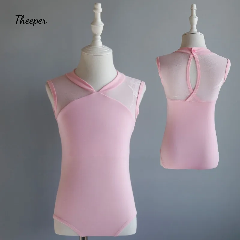 Ballet Dance Leotard Short Sleeve Body Shaping Costume Art Gymnastics Outfit Traditional Dance Wear Stretchy Soft Dance Apparel