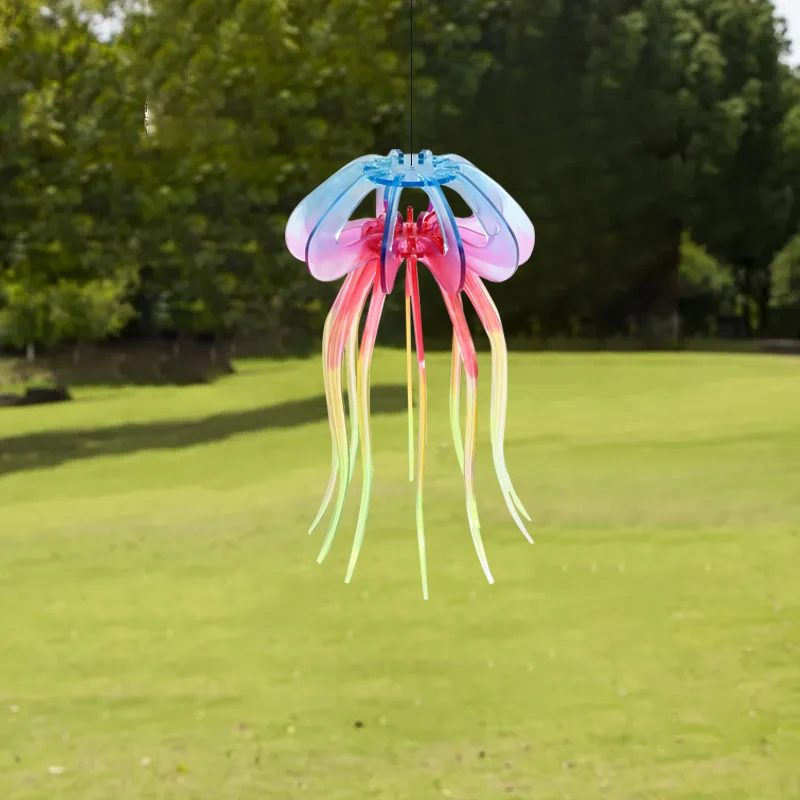Jellyfish Lamp Base Ornament Silicone Mold Marine Creature Ocean-Themed Silicone Mold Resin Adhesive Plaster Crafting Tool