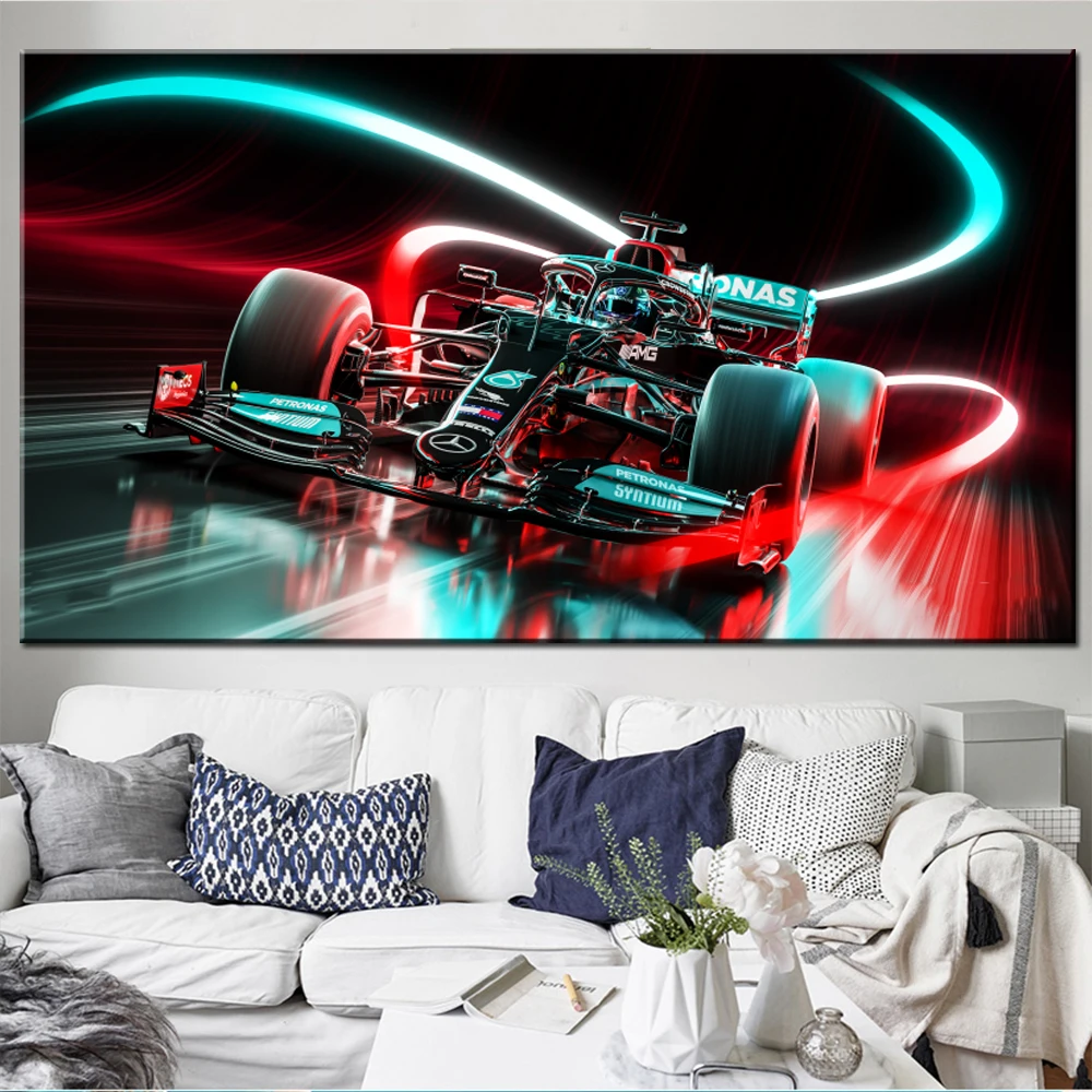 لوحات فنية جدارية من قماش الكانفاس ، ورق حائط للأداء ، ديكور منزلي ، صورة غرفة المعيشة ، عمل فني لغرفة النوم ، F1 W12 E