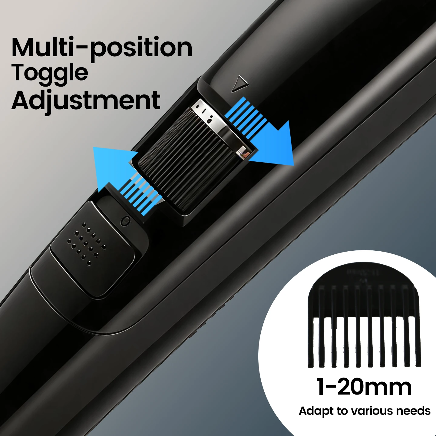 OMUONE 2026 Hair Cutting Machine Electric Hair Clipper Cordless Shaver Barber USB Fast Charging Hair Trimmer For Hairdresse image 5