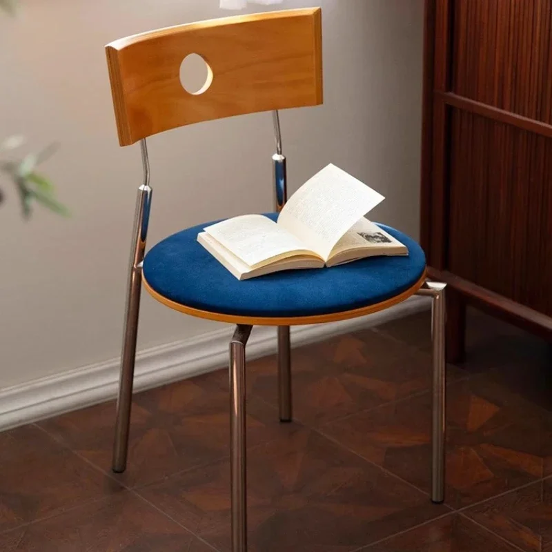 

Vanity Design Hotel Café Chairs Luxury Homestay Advanced Courtyard Café Chairs Comfortable Modern Furniture Cadeira Ls40kfy