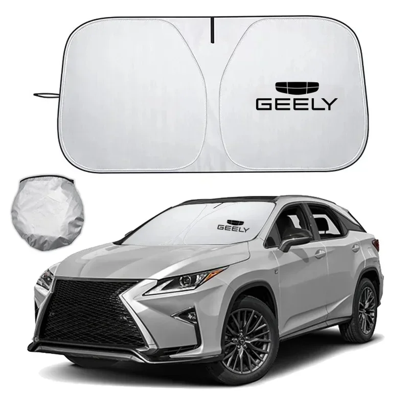Car Windscreen Heat Shield Auto Window Sun Blocker Car Sunshade Cover For Geely Coolray Emgrand EX5 Monjaro Starray EX2