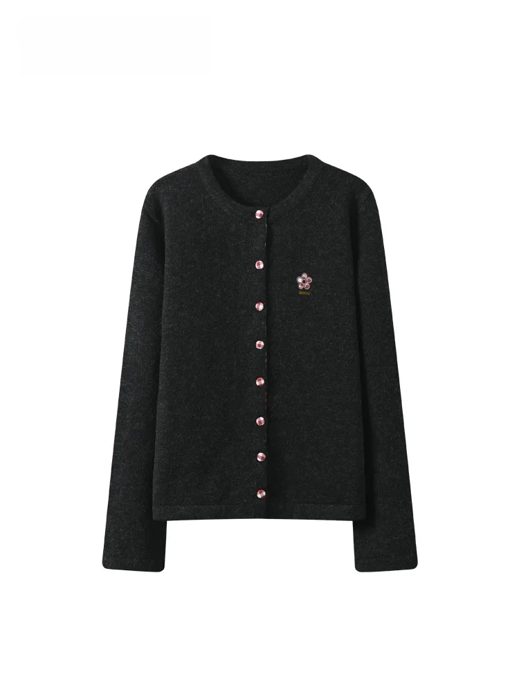 

Женский вязаный свитер Long Sve больших размеров, круглый, свободный крой, осень-зима, новый утягивающий эффект, удобный мягкий P...