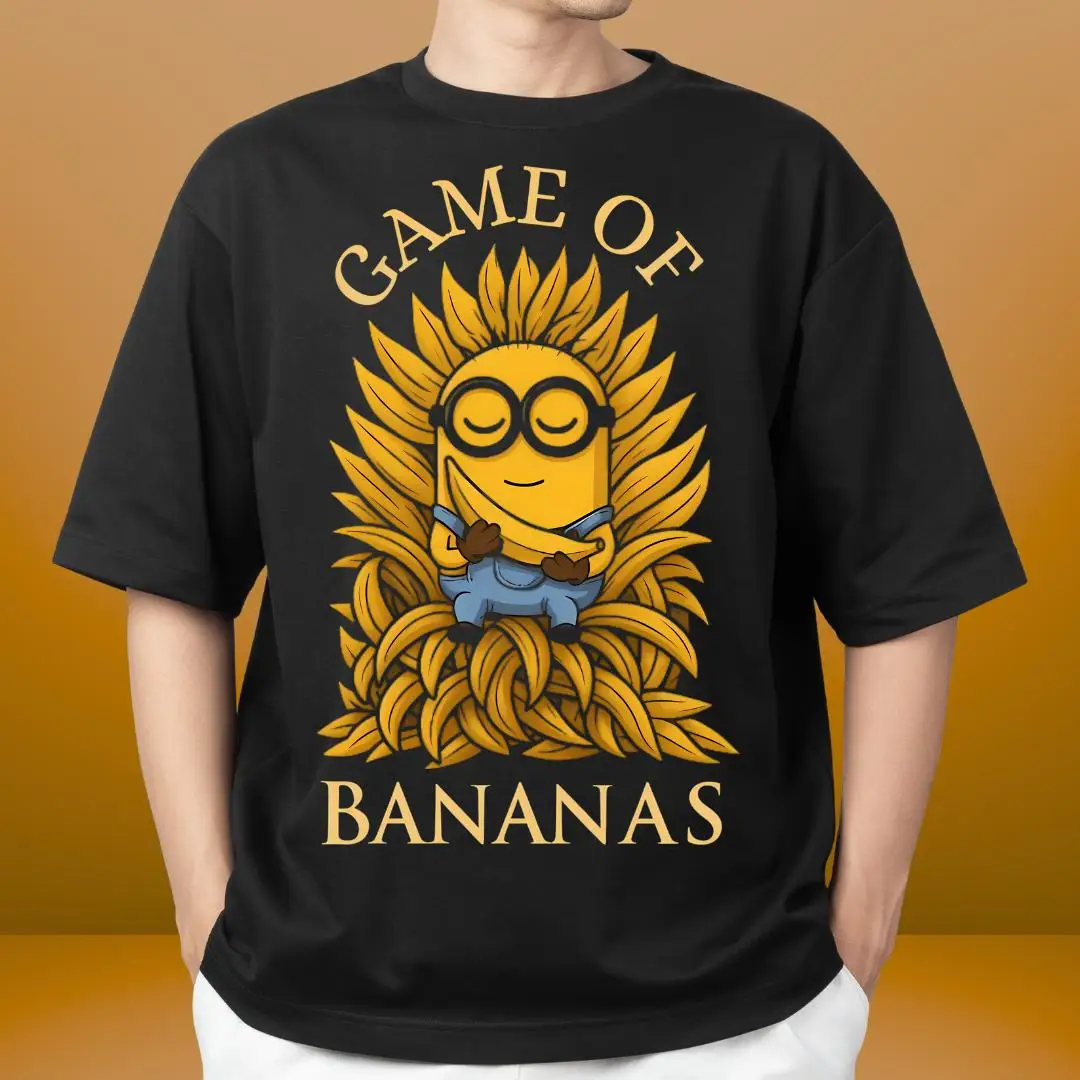 

Cartoon Minions Graphic Printing Summer Autumn Winter Cotton Men's and Women's T-Shirts Short Sleeves Luxury Outdoor Sports