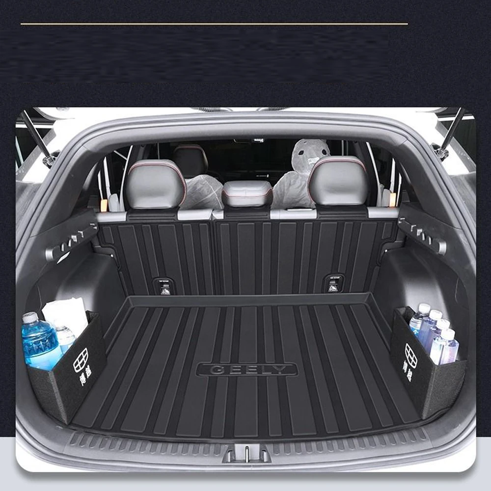 For Geely Boyue COOL 2023 Trunk Mat TPE Trunk Pad Waterproof Modification Interior Decoration Boyue Pro/X Rear Trunk Cushion