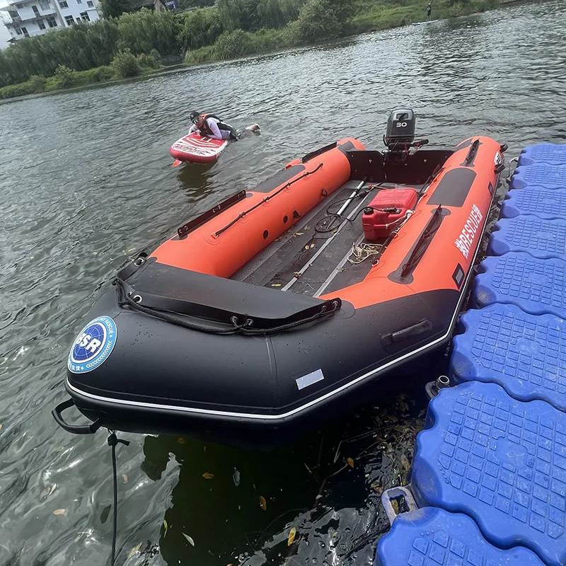 Torrent الاعتداء قارب قارب مطاطي 390M الإنقاذ 420M الطوارئ كاياك قارب قابل للنفخ تركيب مجاني الرسم
