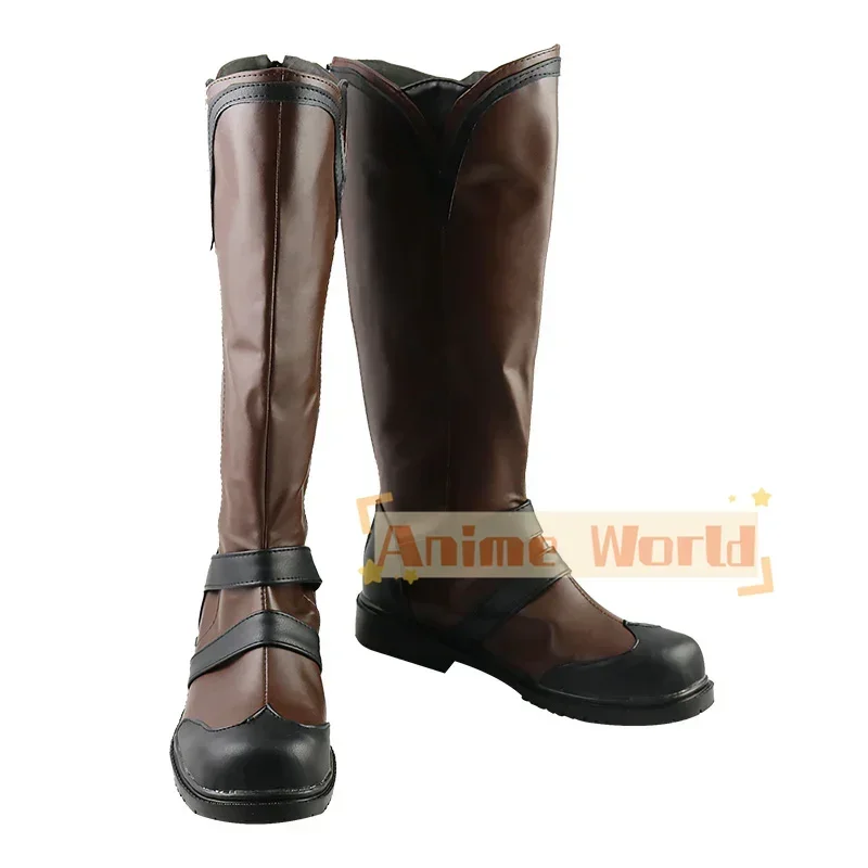 Jobless Reincarnation Rudeus Greyrat Shoes Cosplay Boots Custom Size Halloween Carnival Christmas