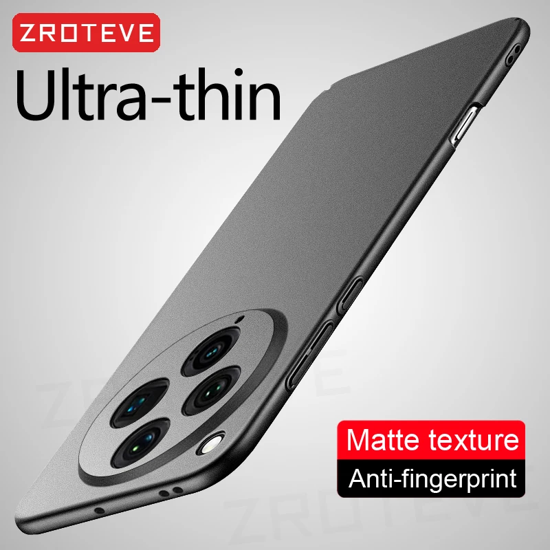 Für FindX8 Pro Fall ZROTEVE Ultra Dünne Harte PC Matte Abdeckung Für Oppo Find X8 Ultra 5G Globale Telefon fällen