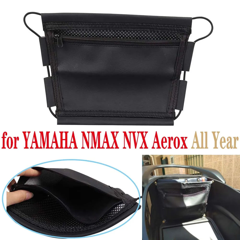 

For YAMAHA NMAX 125 150 155 NVX Aerox NMAX155 All Year Motorcycle Accessories Seat Bag Under Seat Storage Pouch Bag Organizer
