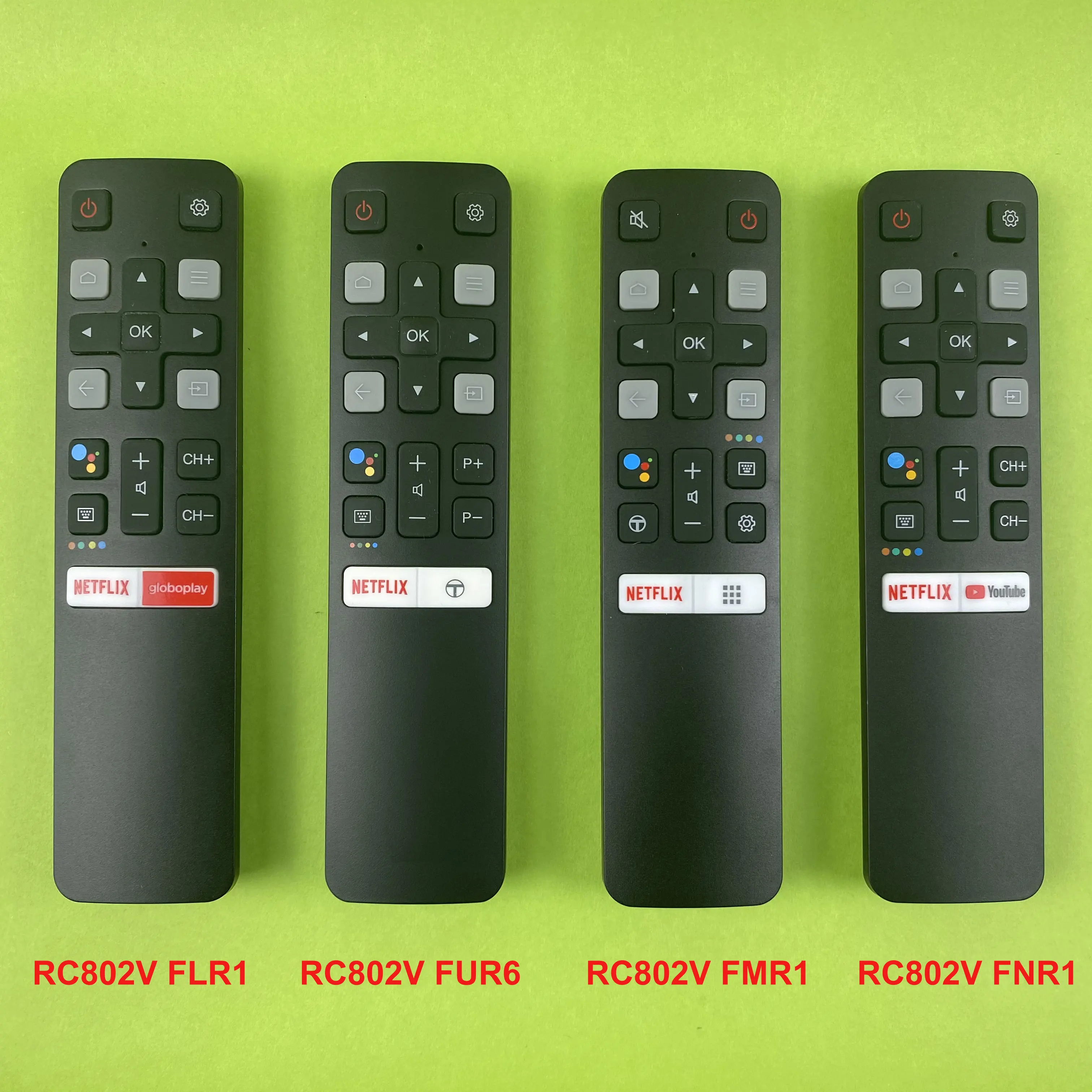 RC802V FLR1 RC802V FMR1 RC802V FUR6 RC802V FNR1 оригинальный голосовой пульт дистанционного управления Google Assistant для TCL Android 4K Smart TV