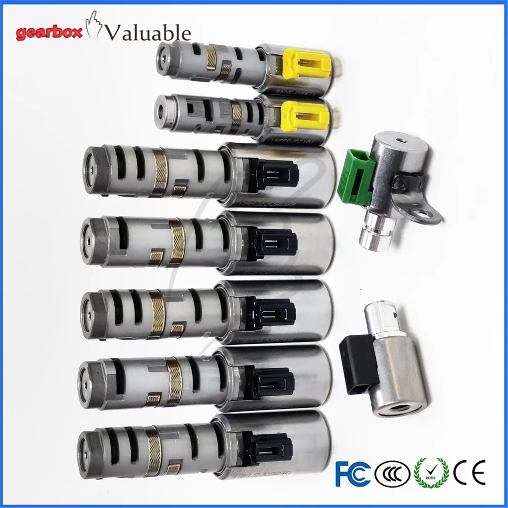 1 Set Origianl 0C8 TR80SC Transmission Solenoid Valve Kit 0C8325039 For Audi Porsche VW Cadillac