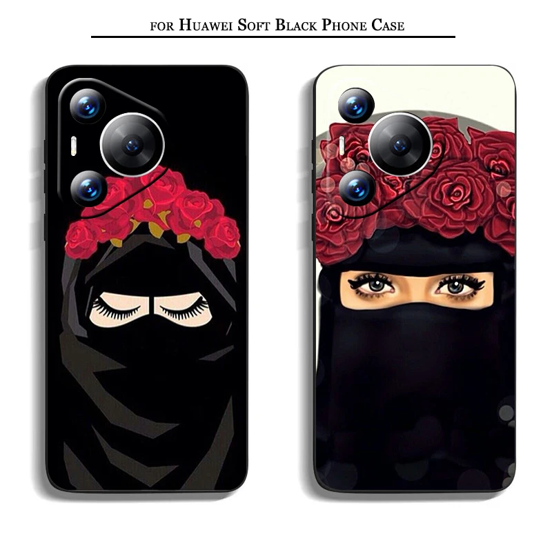 Для Huawei Mate 20 P20 P30 Lite Pro Y6P Y7A Y7 чехол TB85 мусульманские исламские девушки глаза Для Huawei Mate 20 P20 P30 Lite Pro Y6P Y7A Y7 чехол TB85 мусульманские исламские девушки глаза