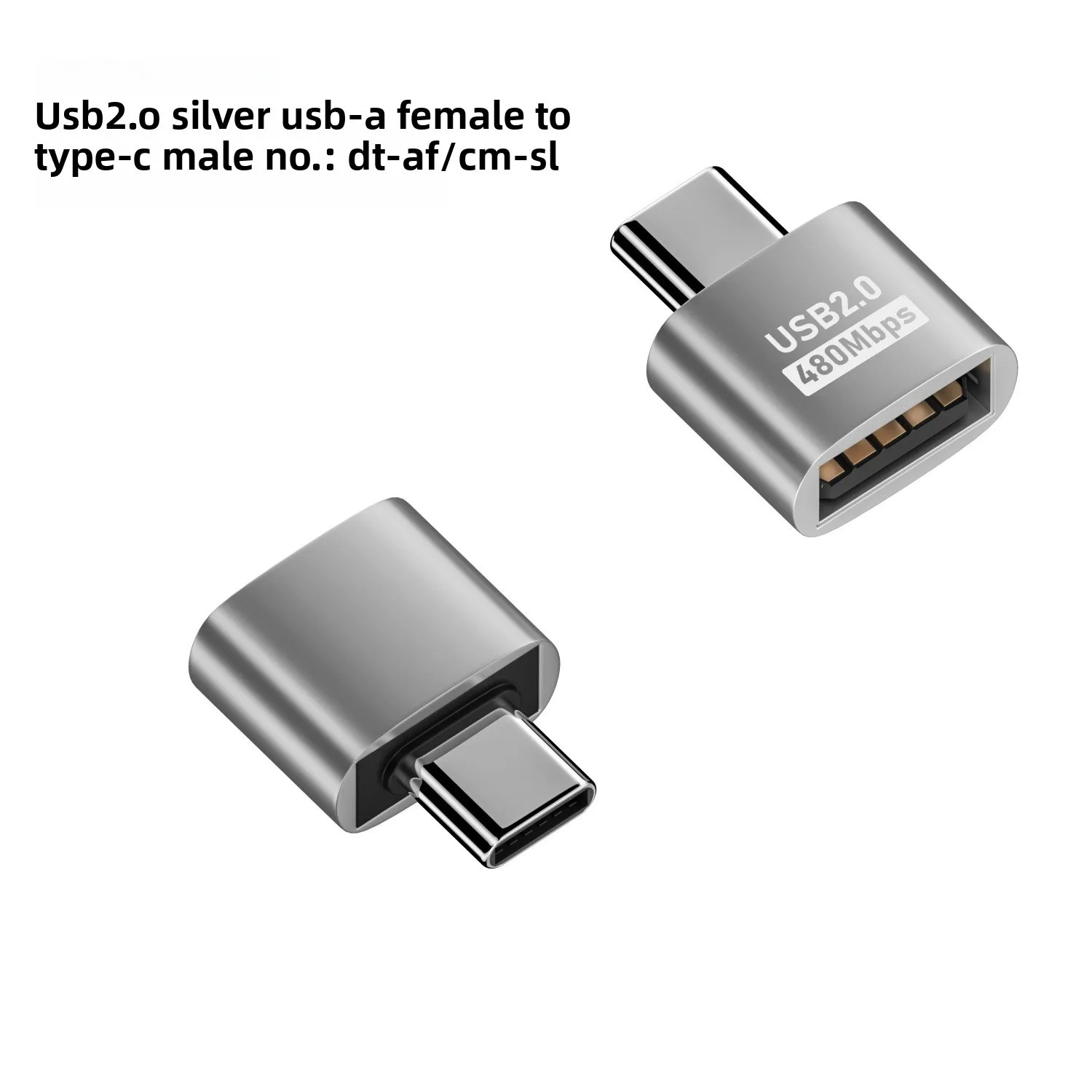 USB to Type-C Adapter, Data Cable USB Converter, Type-C Laptop Adapter, OTG Transmission