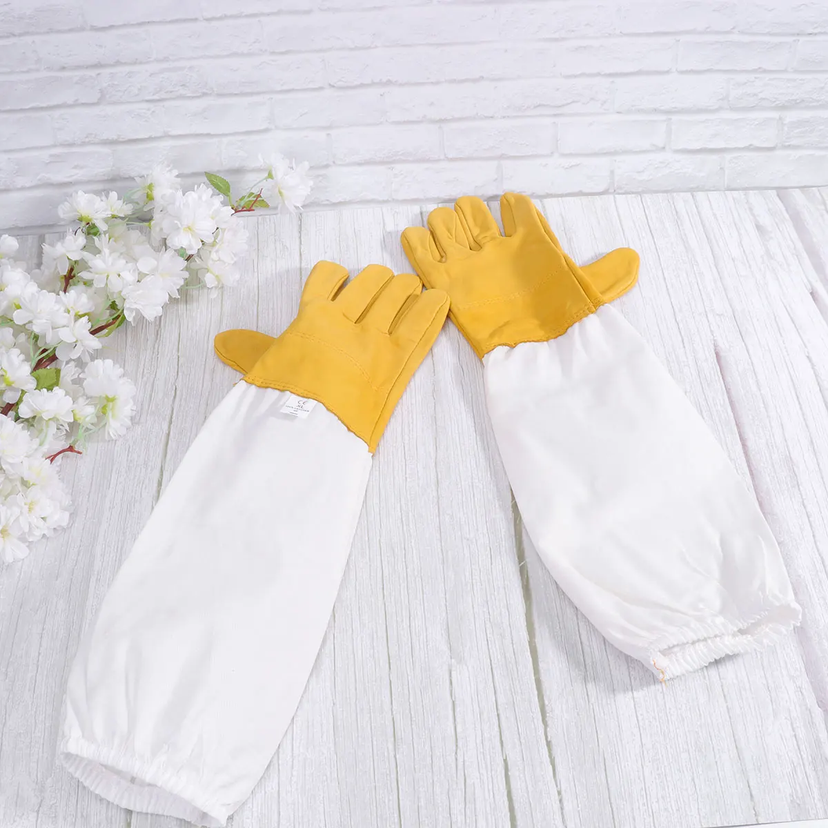 

Beekeeping Gloves Professional Sheepskin Protective Anti-bee Size XXL